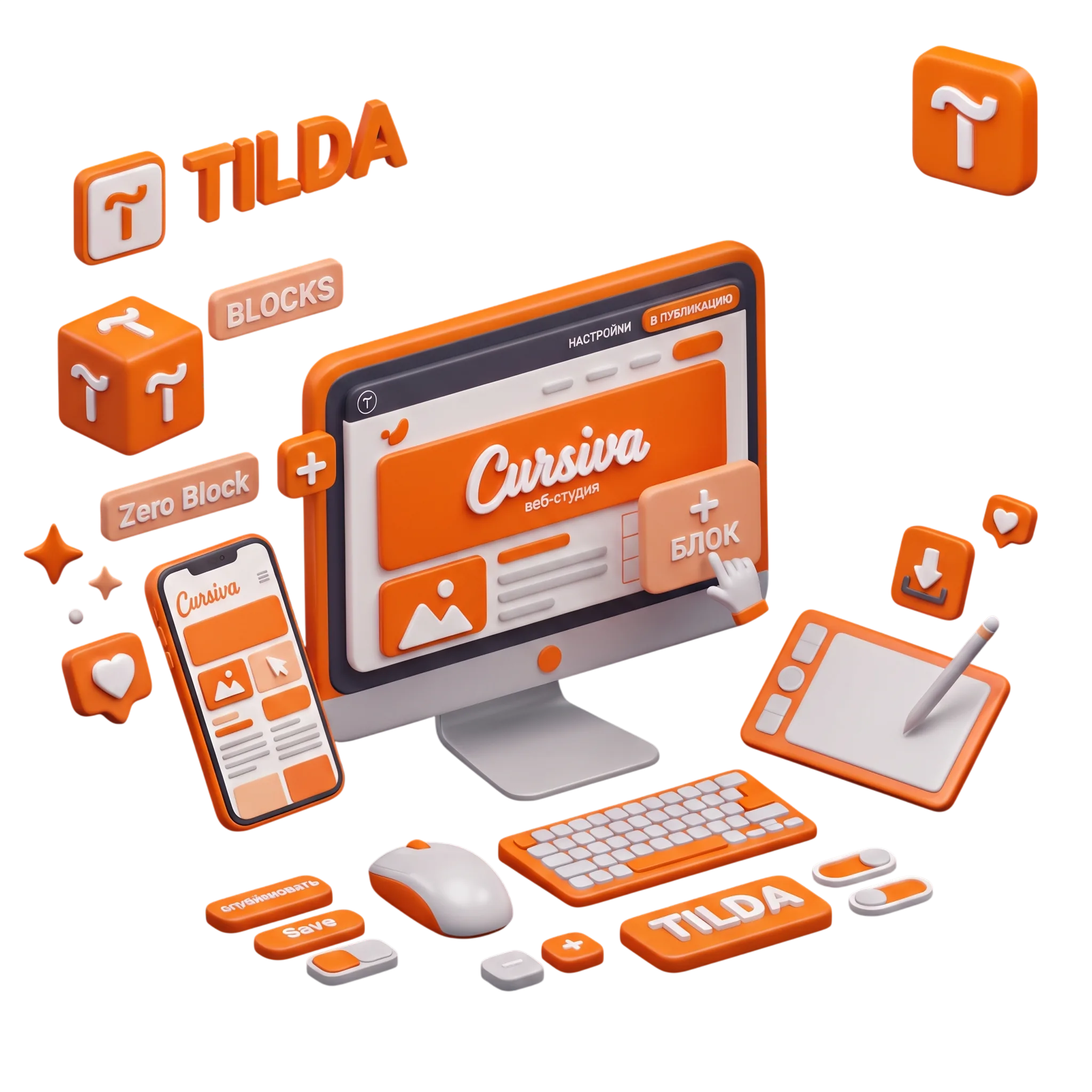 Разработка сайта на Tilda